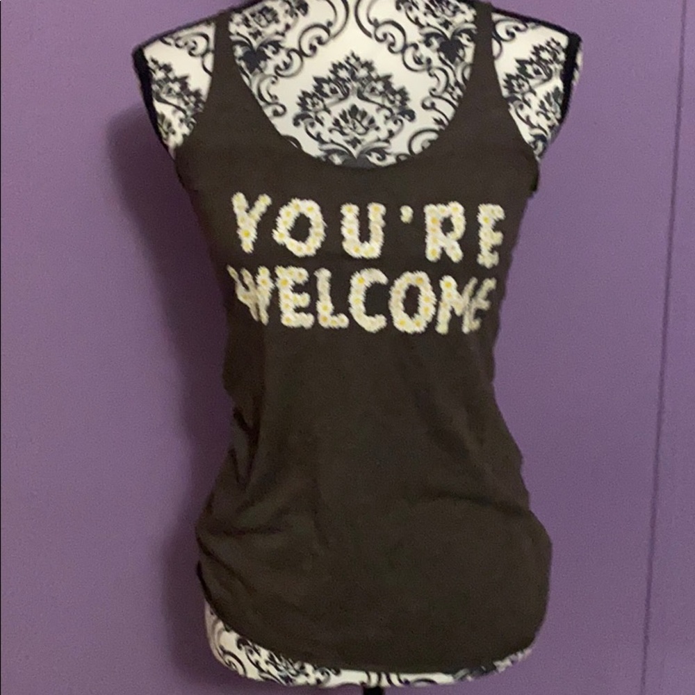 You’re Welcome muscle tank